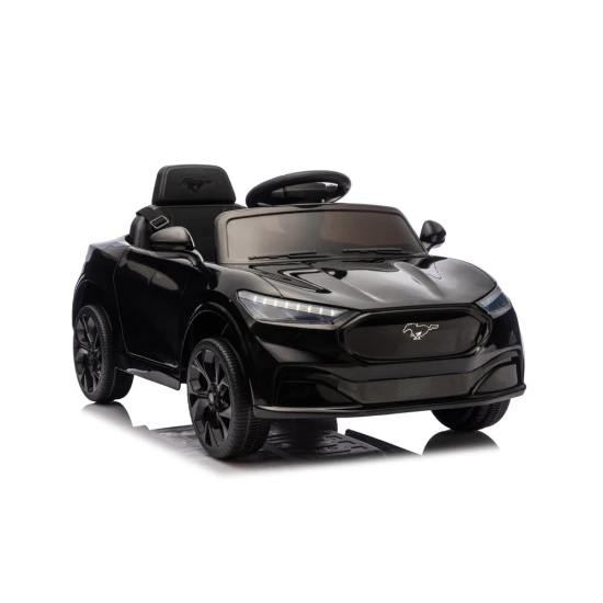 Juodas Ford Mustang Mach-E automobilis Automobiliai