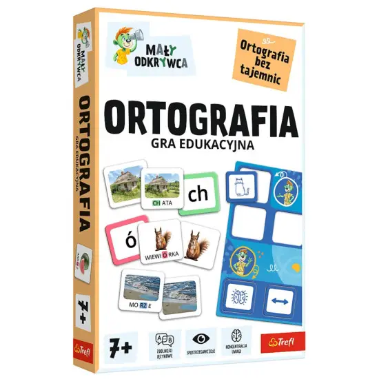 Game - Spelling Little Explorer Trefl 02803 Stalo ir sporto žaidimai