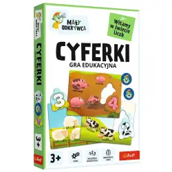 Edukacinis žaidimas vaikams Skaičiai Mažasis tyrinėtojas Trefl 02810