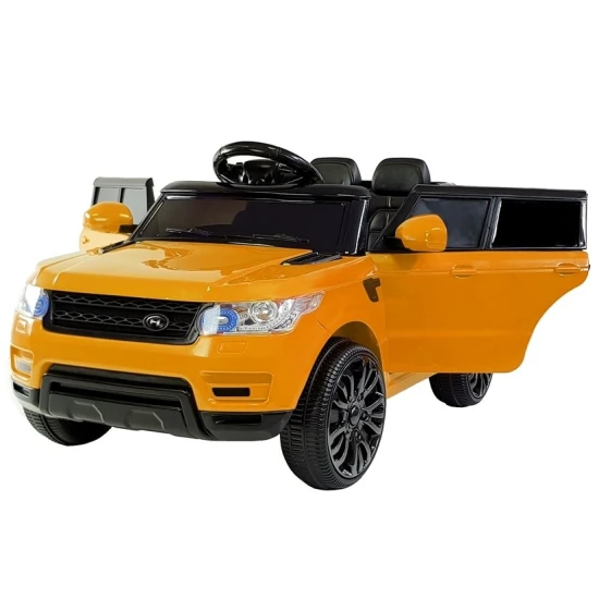 HL1638 oranžinis akumuliatorinis automobilis Elektrinės mašinėlės vaikams