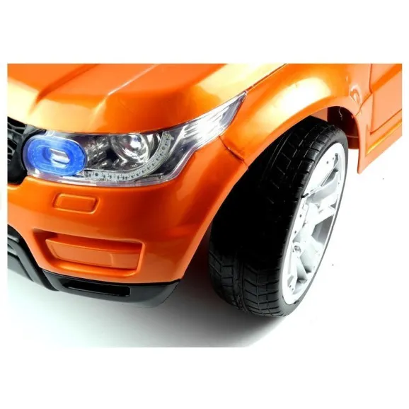 HL1638 oranžinis akumuliatorinis automobilis Elektrinės mašinėlės vaikams