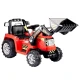 Įkraunamas raudonas traktorius ZP1005 Elektrinės mašinėlės vaikams