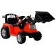 Įkraunamas raudonas traktorius ZP1005 Elektrinės mašinėlės vaikams