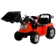 Įkraunamas raudonas traktorius ZP1005 Elektrinės mašinėlės vaikams