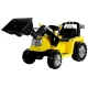Įkraunamas geltonas traktorius ZP1005 Elektrinės mašinėlės vaikams