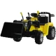 Įkraunamas geltonas traktorius ZP1005 Elektrinės mašinėlės vaikams