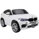 Baltas BMW X6M akumuliatorinis automobilis Automobiliai