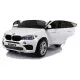 Baltas BMW X6M akumuliatorinis automobilis Automobiliai