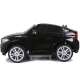 Juodas BMW X6M akumuliatorinis automobilis Automobiliai