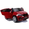 Raudonas BMW X6M akumuliatorinis automobilis Automobiliai