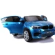 Mėlynas BMW  X6M akumuliatorinis automobilis Automobiliai