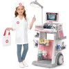 Dentist's set Medical trolley lights pink 26 pcs.