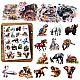 Wildlife Sticker Set, 50 pcs. Small stationery items