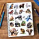 Wildlife Sticker Set, 50 pcs. Small stationery items