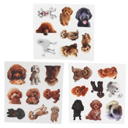 Puppy uzlīmju komplekts 54 gab.