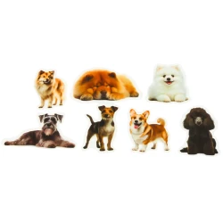 Suņu uzlīmju komplekts 50 gab.