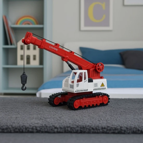 Vikšrinis kranas su besisukančia kabina Žaisliniai automobiliai