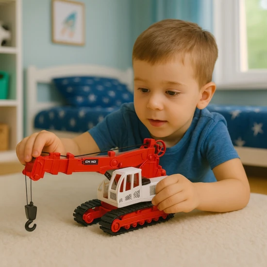 Vikšrinis kranas su besisukančia kabina Žaisliniai automobiliai