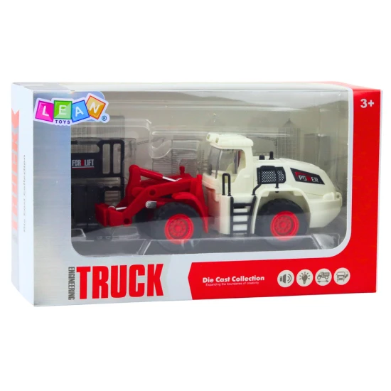 Šakinis krautuvas su metalinėmis šakėmis Žaisliniai automobiliai