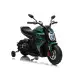 Žalias elektrinis motociklas Bentley Ducati Diavel V4 XMX656 Elektrinės mašinėlės vaikams