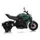 Žalias elektrinis motociklas Bentley Ducati Diavel V4 XMX656 Elektrinės mašinėlės vaikams