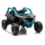 Электрическая машинка для детей Kawasaki JS330 24V, синяя