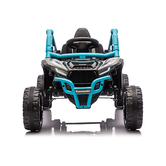 Mėlynas elektrinis automobilis Kawasaki JS330 24V Elektrinės mašinėlės vaikams