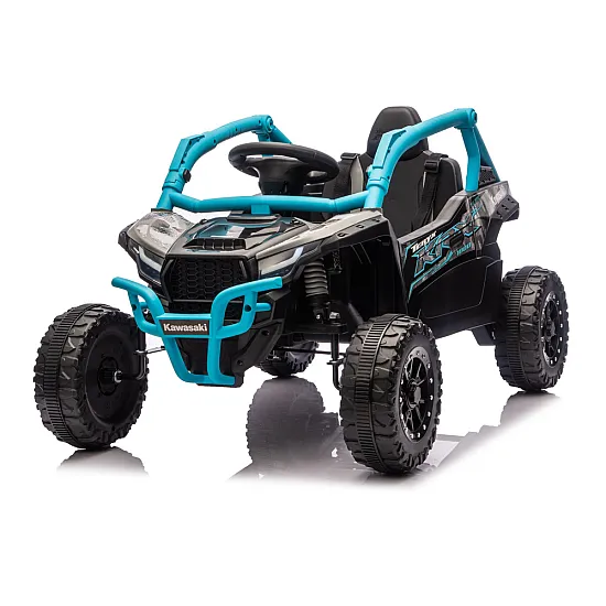 Mėlynas elektrinis automobilis Kawasaki JS330 24V Elektrinės mašinėlės vaikams