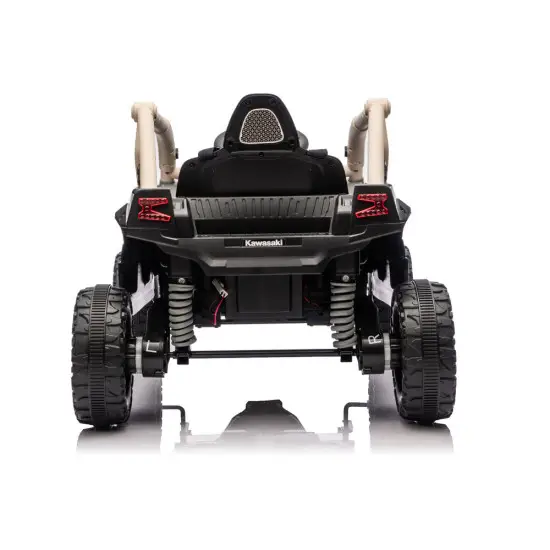 Rusvas elektrinis automobilis Kawasaki JS330 24V Elektrinės mašinėlės vaikams