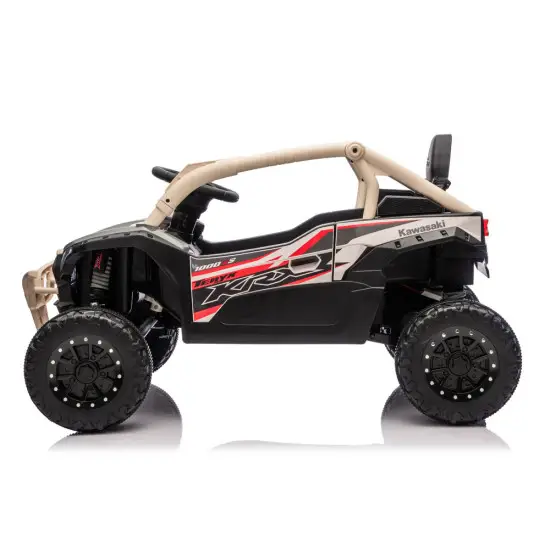 Rusvas elektrinis automobilis Kawasaki JS330 24V Elektrinės mašinėlės vaikams