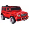 Raudonas elektrinis automobilis Mercedes G63 S306-1 Elektrinės mašinėlės vaikams