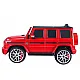 Raudonas elektrinis automobilis Mercedes G63 S306-1 Elektrinės mašinėlės vaikams