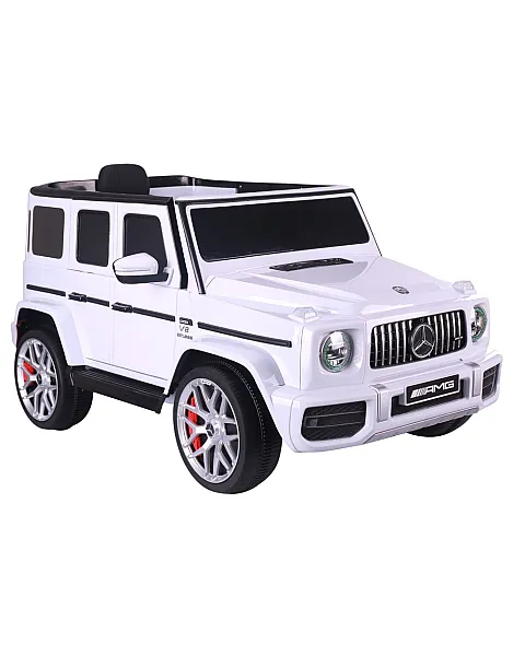 Elektrinė mašinėlė vaikams Mercedes G63 S306-1, balta