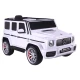 Baltas elektrinis automobilis Mercedes G63 S306-1 Elektrinės mašinėlės vaikams