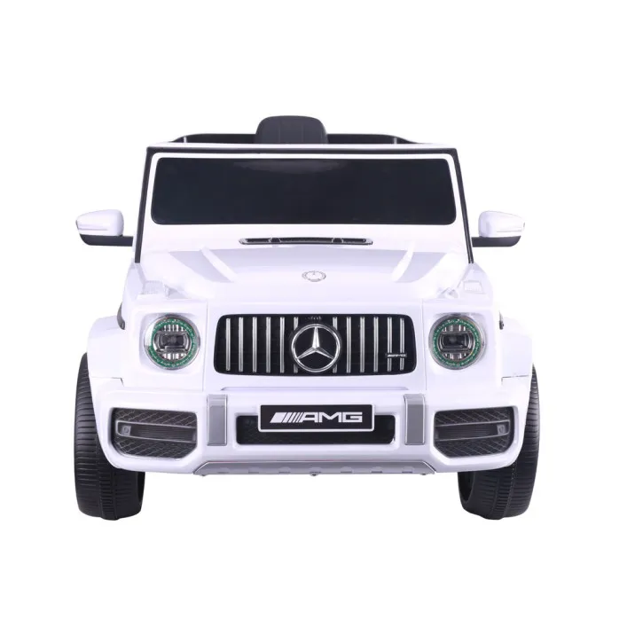 Baltas elektrinis automobilis Mercedes G63 S306-1 Elektrinės mašinėlės vaikams