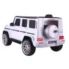 Baltas elektrinis automobilis Mercedes G63 S306-1 Elektrinės mašinėlės vaikams