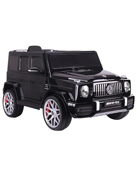 Elektrinė mašinėlė vaikams Mercedes G63 S306-1, juoda