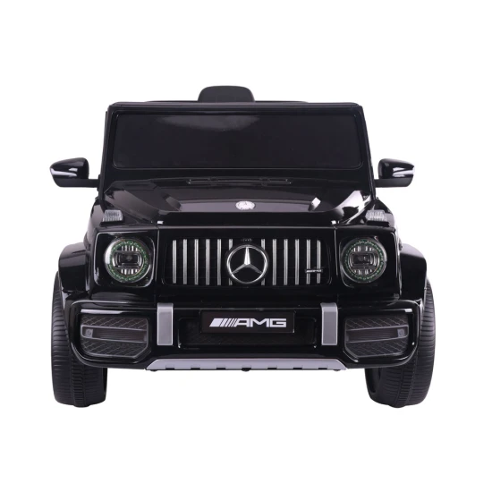 Juodas elektrinis automobilis vaikams Mercedes G63 S306-1 Elektrinės mašinėlės vaikams