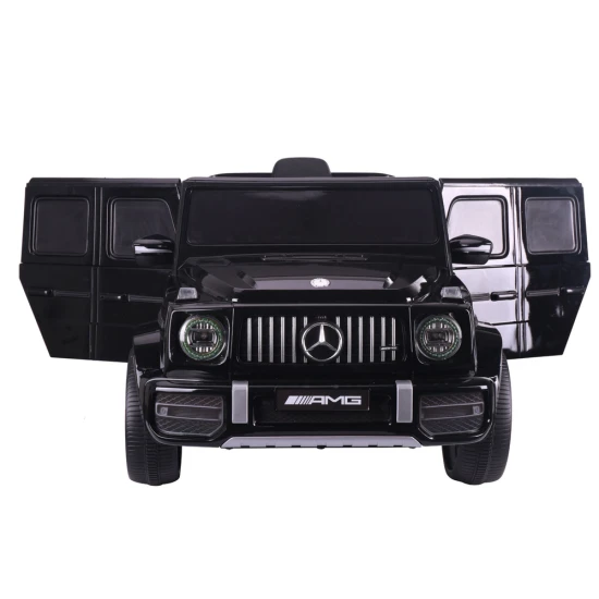 Juodas elektrinis automobilis vaikams Mercedes G63 S306-1 Elektrinės mašinėlės vaikams