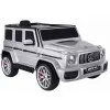Sidabrinis elektrinis automobilis Mercedes G63 S306-1 Elektrinės mašinėlės vaikams