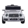 Sidabrinis elektrinis automobilis Mercedes G63 S306-1 Elektrinės mašinėlės vaikams