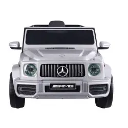 Sidabrinis elektrinis automobilis Mercedes G63 S306-1