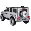 Sidabrinis elektrinis automobilis Mercedes G63 S306-1 Elektrinės mašinėlės vaikams