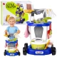 Children's Cleaning Set Stroller Interactive Vacuum Cleaner Accessories Buitiniai prietaisai, virtuvės