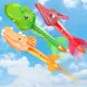 Dinosaur Volcano Launcher Set Foam Rockets Colorful Stalo ir sporto žaidimai