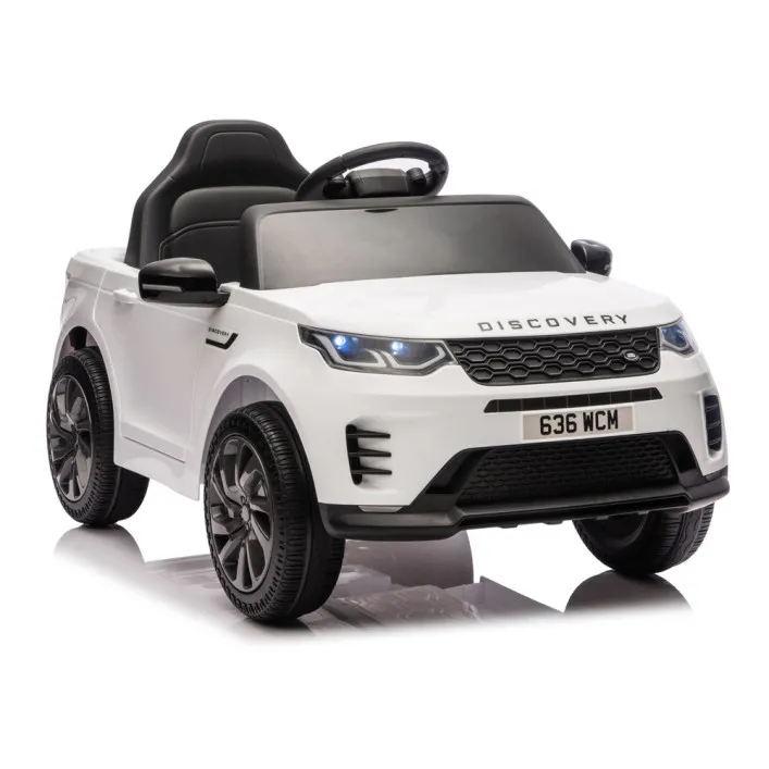 Valge elektriline Land Rover Discovery DLS-K06 Elektrilised masinad lastele