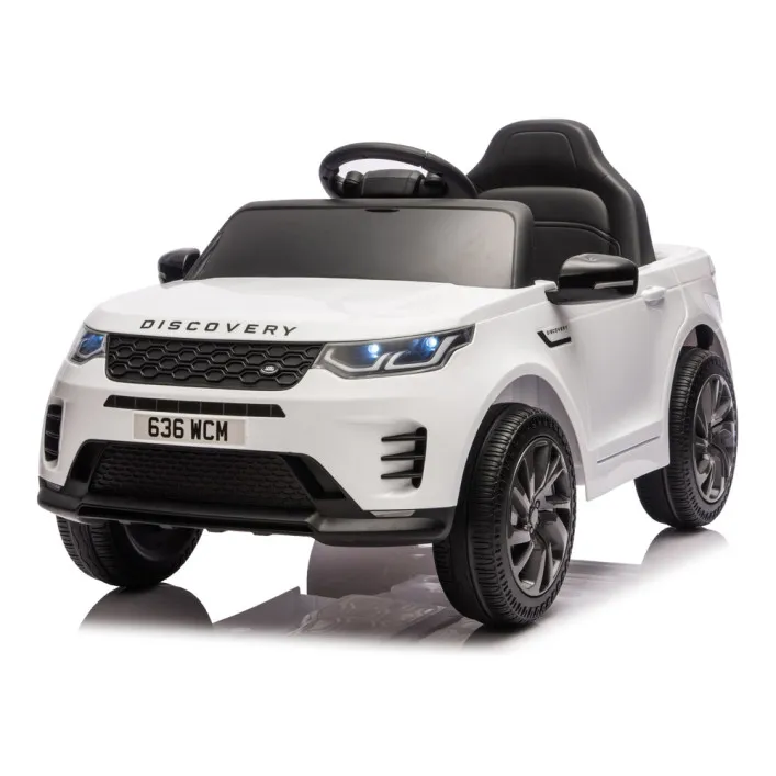 Valge elektriline Land Rover Discovery DLS-K06 Elektrilised masinad lastele