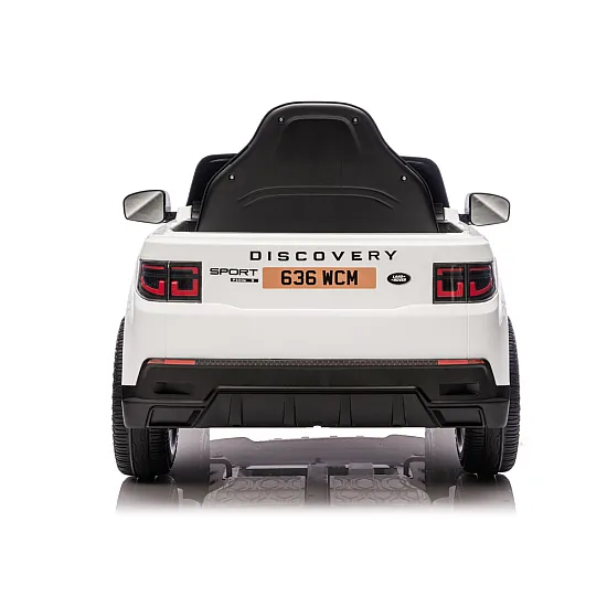 Baltas elektrinis automobilis Land Rover Discovery DLS-K06 Elektrinės mašinėlės vaikams