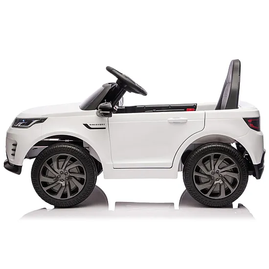 Baltas elektrinis automobilis Land Rover Discovery DLS-K06 Elektrinės mašinėlės vaikams