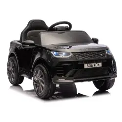 Juodas elektrinis automobilis Land Rover Discovery DLS-K06